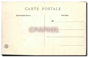 Old Postcard Fougeres La Rue of the Fork and feudal castle Entree