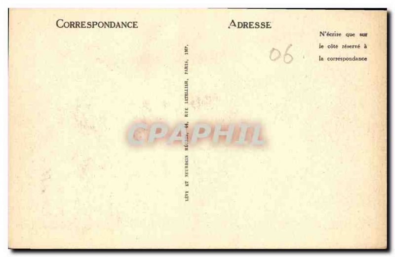 Postcard Old Nice Jardin Albert 1er