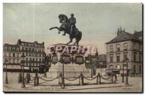 Rouen The Statue of Napolean Post Card Old