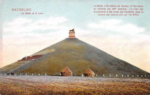 La Butte et le Lion Belgium Postcard