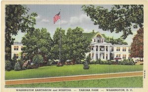 Washington Sanitarium and Hospital Takoma Park Washington DC