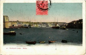 CPA AK MALTA-Dockyard Creek (239957)