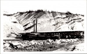 RPPC Healy River Coal Mine served by Alaska RR Real Photo Postcard