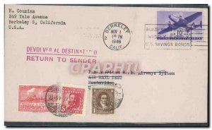 Letter USA Flight to Uruguay January 11, 1946