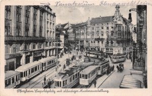 Lot357 pforzheim leopold mit standiegr musterausstellung  tram germany