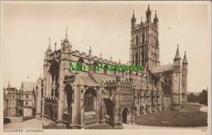 Gloucestershire Postcard - Gloucester Cathedral    RS26004