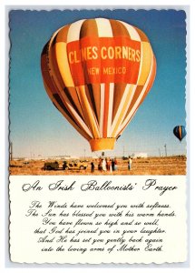 The Spud Hot Air Balloon Clines Corners NM Postcard Continental View Card