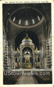 New Catholic Cathedral - St. Louis, Missouri MO Postcard