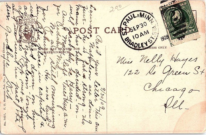 Postcard BUILDING SCENE St. Paul Minnesota MN AI4576