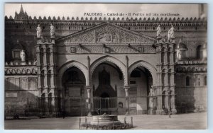 RPPC PALERMO Cathedral Portico on the southern side ITALY Postcard