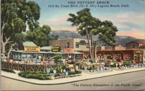 The Pottery Shack Laguna Beach CA Postcard PC392