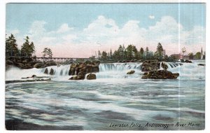 Lewiston Falls, Androscoggin River, Maine