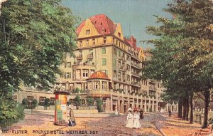 1910 Bad Elster Palast Hotel Wettiner Hof Germany Raphael Tuck Postcard