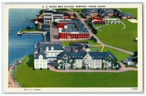 c1910's US Naval War College Newport Rhode Island RI Unposted Antique Postcard