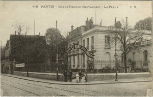 CPA PANTIN - Rue de Paris et Restaurant Le Parc (123978)