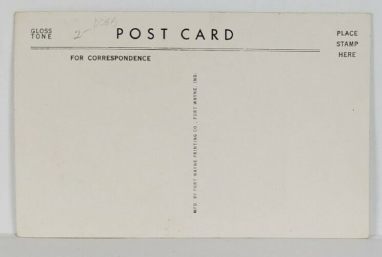 Lagro Indiana Hopewell Churchbof Gene Stratton Porter Fame Postcard R20