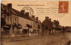 CPA MONTMARTIN-sur-MER - Rue Principale (589482)