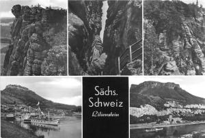 BG34021 sachs schweiz lilienstein ship bateaux   germany