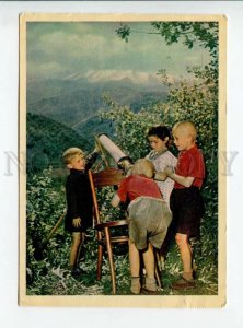 3165209 1958 SPACE Future ASTRONOMERS telescope Kids by KUZNIN