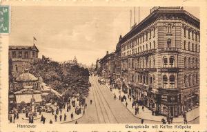 BR42220 Hannover Georgstrasse mit kaffe kropcke germany