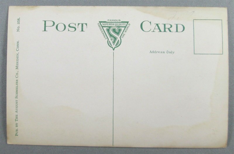 The International Silver Co., Factory & Office, Meriden CT Postcard (#6822)