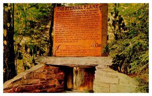 Postcard MONUMENT SCENE Cherokee North Carolina NC AR4375