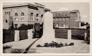 Cardston Alberta Cenotaph AB Alta Unused BC Printing Litho Co Postcard H42