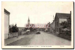 La Chapelle-Glain Old Postcard Arrival Guard