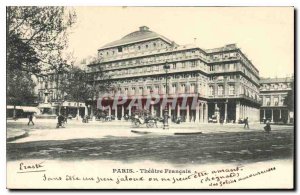 Postcard Old French Paris Theater