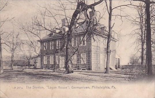 The Stenton Logan House Germantown Philadelphia Pennsylvania