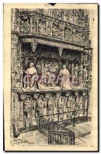 Postcard Ancient Tombs Our Lady Cardinals of Amboise