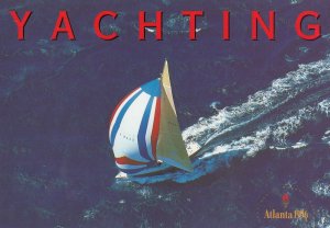 Yachting Sailing Atlanta 1996 Rare American Olympic Games Postcard