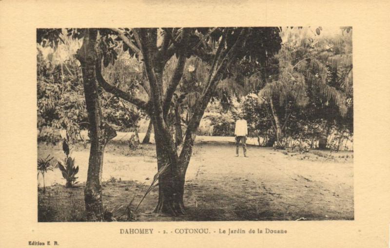 CPA Dahomey Afrique - Cotonou - Le jardin de la Douane (86813)