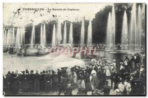 Old Postcard Versailles Bassin de Neptune