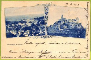 ad3736 - PORTUGAL - VINTAGE POSTCARD  -  Cintra - 1901