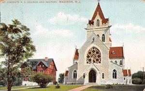 St. Vincents R. C. Church and Rectory in Madison, New Jersey