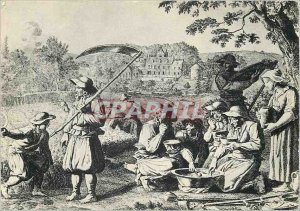 Postcard Modern Formerly The harvest in Brittany