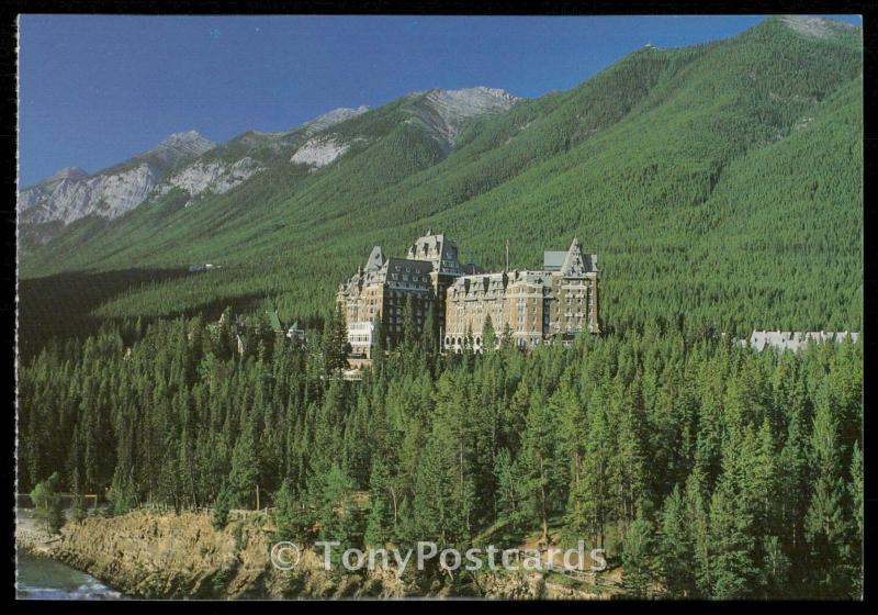 Banff Springs Hotel and Bow River