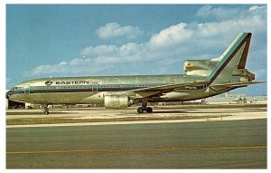 Eastern Airlines Lockheed L 1011 Airplane Postcard