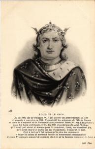 CPA Louis VI, Le Gros Royalty Nobelty (314255)