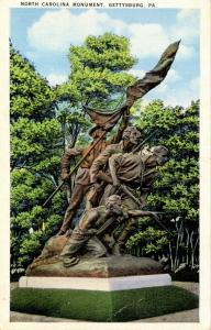 PA - Gettysburg. North Carolina Monument