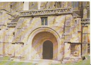 Wiltshire Postcard - Malmesbury Abbey - The South Porch - Ref TZ8547