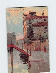 Postcard Ognissanti Ponente, Venice, Italy