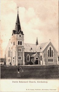 South Africa Dutch Reformed Church Klerksdorp Vintage Postcard C102