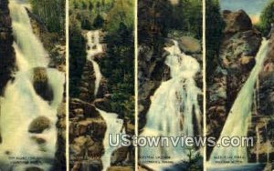 Glen Ellis Falls in Franconia Notch, New Hampshire