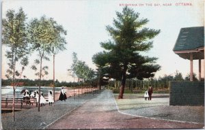 Canada Britannia On The Bay Near Ottawa Vintage Postcard C088