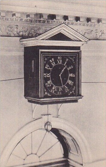 Seven Day Clock In Entrance Hall At Monticello Charlottesville Virginia Alber...