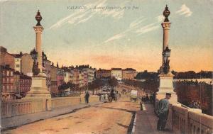 BF2927 valence avenue  gambetta et le pont  france