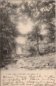 Glen Ridge New Jersey Falls at Old Mill Postcard B26