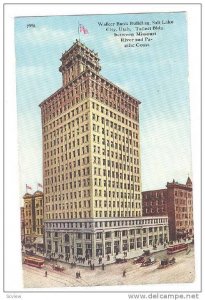 Exterior, Walker Bank Building, Salt Lake City,Utah,PU-1912